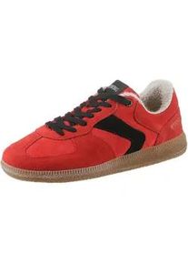 Sneaker VERBENAS "Sora" Gr. 40, rot (rot, schwarz) Damen Schuhe Schnürschuh, Freizeitschuh, Halbschuh mit weichem Schaftrand