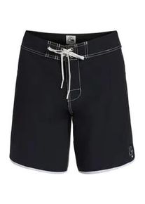 Boardshorts Quiksilver "Original Scallop 18"" Gr. 30(S), schwarz Herren Hosen