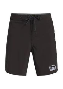 Boardshorts Quiksilver "Surfsilk Arch Sof 18"" Gr. 32(M), braun (tarmac) Herren Hosen