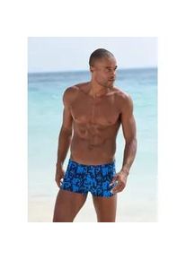 Boxer-Badehose Chiemsee Gr. 8, N-Gr, blau Herren Badehosen mit Innenkordel