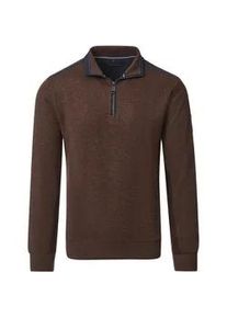 Sweatshirt Casamoda "Casamoda uni" Gr. XL, braun Herren Sweatshirts