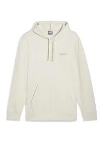 Hoodie Puma "ESS ELEVATED Herren" Gr. L, weiß (alpine snow white) Herren Sweatshirts