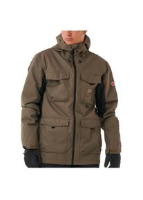Skijacke Rip Curl Anti Series Pinna 10K/10K Jacket Herren (Gr S |braun |wasserdicht)