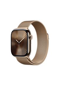 Apple Watch S10 Titan Gold Cellular 46mm (Milanaise Armband gold) S/M MC7T4QF/A