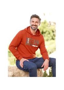 Kapuzensweatshirt Catamaran Gr. 44/46, rot (rostrot) Herren Sweatshirts