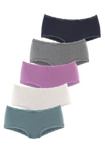 Vivance Panty mehrfarbig Gr. 48/50 für Damen. Mit Schleife. Körpernah. Nachhaltig.