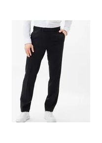 Anzughose Eurex By Brax "Style JAN", Herren, Gr. 54, Normalgr&ouml;&szlig;en, schwarz, Web, 60% Wolle, 38% Polyester, 2% Elasthan, regular fit, Hosen Anzughose