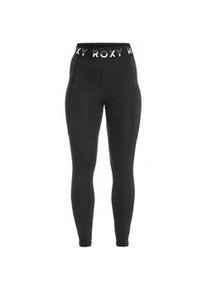 Leggings Roxy "Bold Moves" Gr. L, grau (anthrazit) Damen Hosen