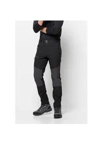 Softshellhose Jack Wolfskin "ZIEGSPITZ PANTS M" Gr. 58, Normalgrößen, schwarz Herren Hosen