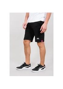 Sweatshorts Alpha Industries "Alpha Industries Men - Shorts Big Letters Short" Gr. 2 XL, Normalgrößen, schwarz Herren Hosen