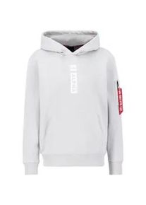 Hoodie Alpha Industries "Alpha Industries Men - Hoodies Alpha PP Hoodie" Gr. L, grau (pastel grau) Herren Sweatshirts