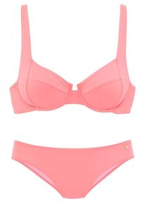s.Oliver Set: Bügel-Bikini 'Soft' peach Gr. 36 Cup B. Mit Bügel. Nachhaltig.