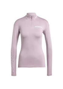 Adidas Xperior Fleeceshirt Damen - rosa - Gr. M - Polyester/Elastan