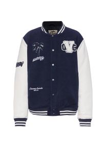 On Vacation Club College Collegejacke - blau - Gr. L - Polyester