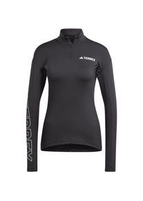 Adidas Xperior Fleeceshirt Damen - schwarz - Gr. XL - Polyester/Elastan
