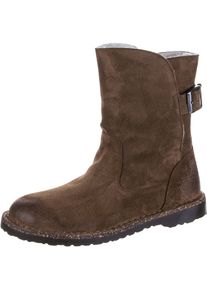 Birkenstock Uppsala Sherling Stiefel Damen - braun - Gr. 40 - Leder