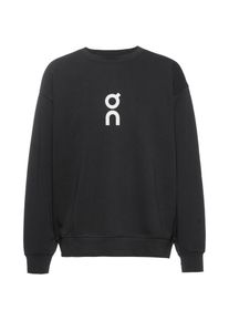 On Club Sweatshirt Herren - schwarz - Gr. M - Polyester/Baumwolle