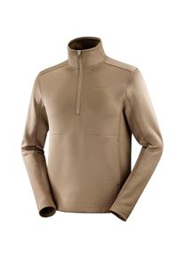 Salomon Essential Fleeceshirt Herren - braun - Gr. XL - Polyester