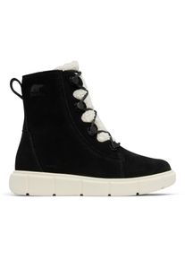 Sorel Explorer™ Iii Joan Cozy Wp Stiefel Damen - schwarz - Gr. 39 - Suedeleder
