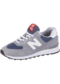 New Balance u574 Sneaker Herren - grau - Gr. 42 - Mesh/Suedeleder