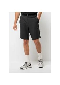 Trekkingshorts Jack Wolfskin "WANDERMOOD SHORTS M" Gr. 46, Normalgrößen, schwarz (granite, schwarz) Herren Hosen