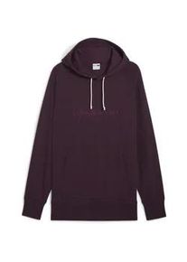 Hoodie Puma "CLASSICS+ Relaxed Herren" Gr. S, lila (midnight plum lila) Herren Sweatshirts