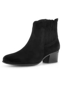 Westernstiefelette Gabor "St.Tropez" Gr. 40, schwarz Damen Schuhe Cowboystiefelette, Boots, Komfortschuh in bequemer Weite G (= weit)