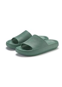 Venice Beach Set: Badepantolette salbeigrün Gr. 36 für Damen