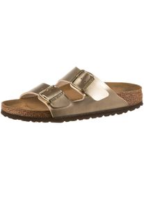 Birkenstock Arizona Sandalen Damen - gold - Gr. 38 - Synthetik