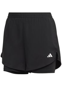 Adidas Aeroready Made For Training Minimal Funktionsshorts Damen - schwarz - Gr. S - Polyester