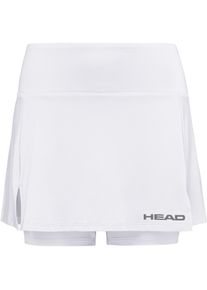 Head Club Tennisrock Damen - weiß - Gr. XL - Polyester/Elastan
