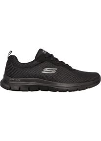 Skechers Flex Appeal 4.0 Sneaker Damen - schwarz - Gr. 39