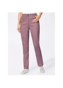 WITT Stretch-Jeans CASUAL LOOKS Gr. 23, Kurzgrößen, lila (mauve) Damen Jeans