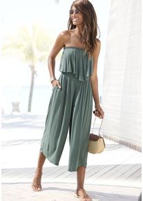 Vivance Bandeauoverall grün Gr. 34 für Damen. Mit ohne Ausschnitt. Figurumspielend. Nachhaltig.