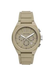 Giorgio Armani Chronograph ARMANI EXCHANGE Armbanduhren beige Herren Quarzuhr, Armbanduhr, Herrenuhr, Stoppfunktion, Datum, analog