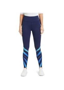 Leggings Betty Barclay "Betty Barclay mit hohem Bund" Gr. S, US-Größen, blau (blau/blau) Damen Hosen Form