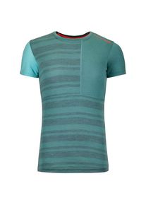 Funktionsshirt Ortovox 185 Rock'N'Wool Short Sleeve Damen (Gr XS |türkis)