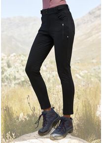 active by Lascana LASCANA ACTIVE Trekkinghose 'Slim fit' schwarz Gr. 34 für Damen. Nachhaltig.