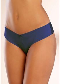 Lascana Brasilslip blau Gr. 32/34 für Damen. Körpernah