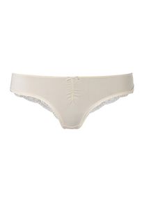 Lascana Brasilslip beige Gr. 40/42 für Damen. Körpernah