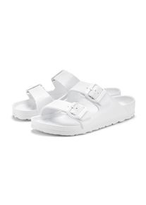 Venice Beach Set: Badepantolette weiß Gr. 35 für Damen. Mit Zierschnalle
