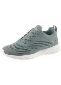 Sneaker Skechers "Bobs Squad - Tough Talk" Gr. 38, grün Damen Schuhe mit Skech-Knit, Freizeitschuh, Halbschuh, Schnürschuh