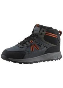 Sneaker Geox "U TERRESTRE B ABX F" Gr. 45, blau (navy, orange) Herren Schuhe High Top Sneaker, Schnürboots, Freizeitschuh mit TEX-Ausstattung