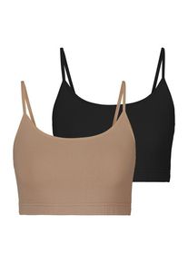 Lascana Bustier mehrfarbig Gr. 32/34 für Damen. Ohne Bügel. Nachhaltig.