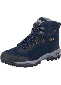 Outdoorschuh Lico "Trekkingstiefel Milan", Herren, Gr. 46, blau, Veloursleder, Schuhe Outdoorschuh