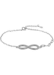 Armband ADELIA ́S Armbänder Gr. 17 + 3, Silber 925 (Sterlingsilber), silberfarben (silber) Damen