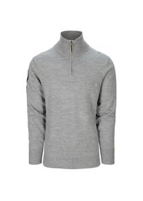 Woll- & Merinopullover Amundsen Sports Peak Half Zip Herren (Gr S |grau)
