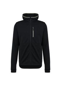 Stoic MerinoGrid285 NorrdalSt Zip Hoody Fleecejacke Herren (Gr XL |schwarz)