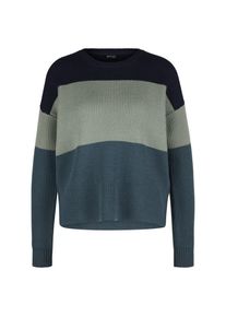 Woll- & Merinopullover Stoic Heavy MerinoKnit MMXX.Rutvik Sweater Damen (Gr XL |blau)