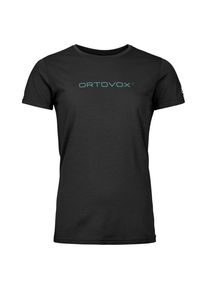 Merinoshirt Ortovox 150 Cool Brand T-Shirt Damen (Gr XL |schwarz)